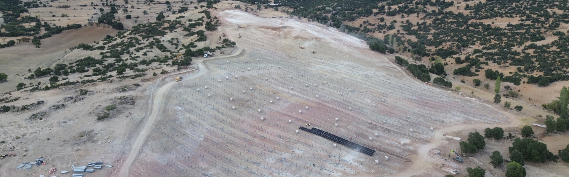 ELMALI/ANTALYA 8300 Kwp Arazi Kurulumu