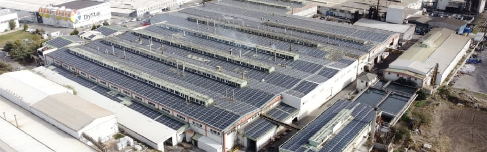 Örkum Tekstil/Tekirdağ 3280 Kwp Çatı GES Kurulumu