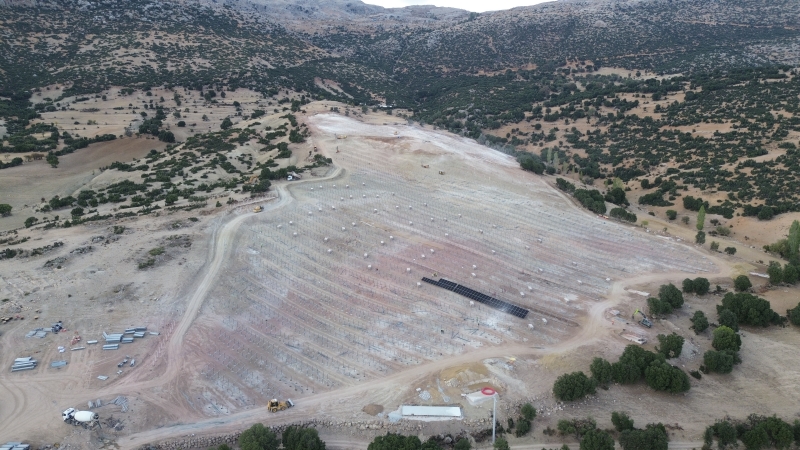 ELMALI/ANTALYA 8300 Kwp Arazi Kurulumu