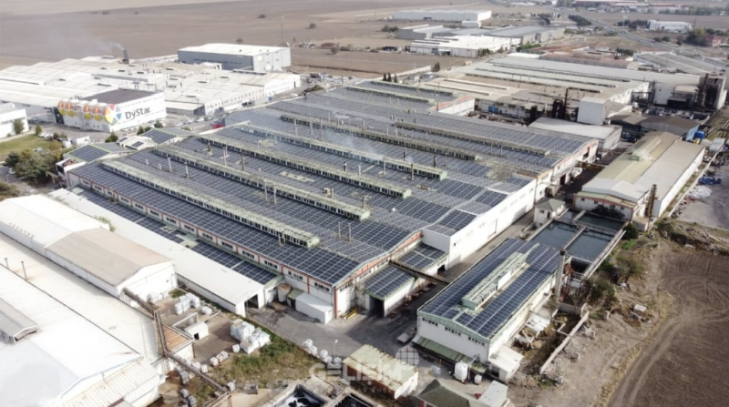 Örkum Tekstil/Tekirdağ 3280 Kwp Çatı GES Kurulumu